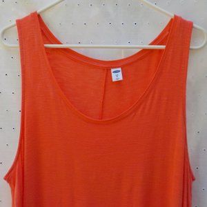 Coral Orange Tank by Old Navy SZ XL